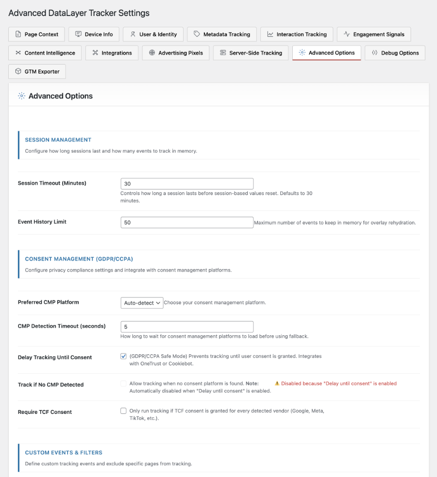 WooCommerce data enrichment and lifetime value tracking
