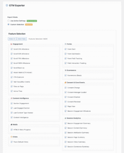 WordPress GTM setup guide - Export pre-configured Google Tag Manager container WordPress GTM exporter - Export pre-configured Google Tag Manager container with automated tags and triggers