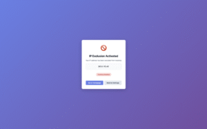 exclude IP address from tracking